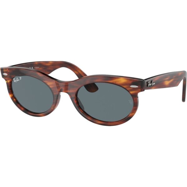 Occhiali da sole  Ray - ban Rb2242 wayfarer oval cod. colore 954/3r Unisex Rotonda Marrone