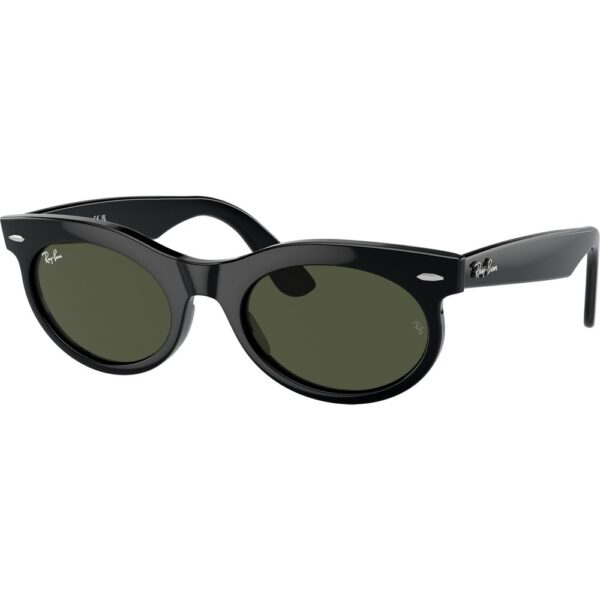 Occhiali da sole  Ray - ban Rb2242 wayfarer oval cod. colore 901/31 Unisex Rotonda Nero