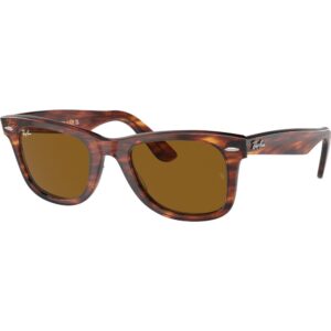 Occhiali da sole  Ray - ban Rb2140 wayfarer cod. colore 954 Unisex Squadrata Marrone