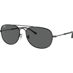 Occhiali da sole  Ray - ban Rb3735 bain bridge cod. colore 002/b1 Unisex Pilot Nero