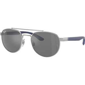 Occhiali da sole  Ray - ban Rb3736  cod. colore 003/6g Unisex Geometrica Argento