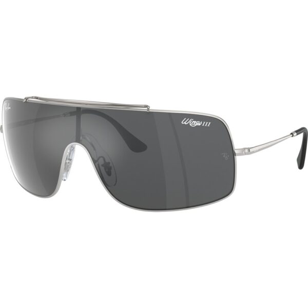 Occhiali da sole  Ray - ban Rb3897 wings iii cod. colore 003/6g Unisex Squadrata Argento