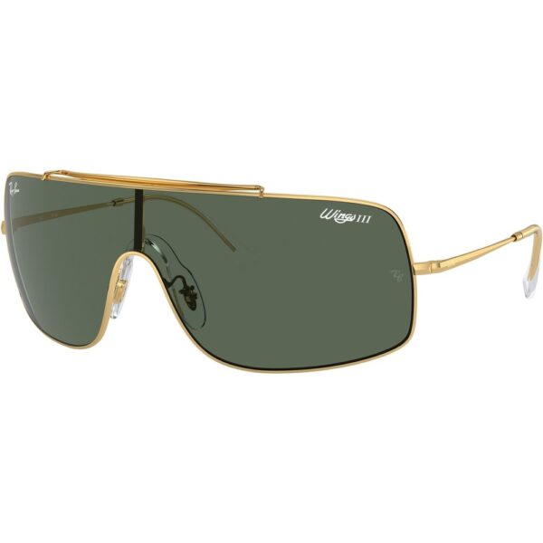 Occhiali da sole  Ray - ban Rb3897 wings iii cod. colore 001/71 Unisex Squadrata Oro