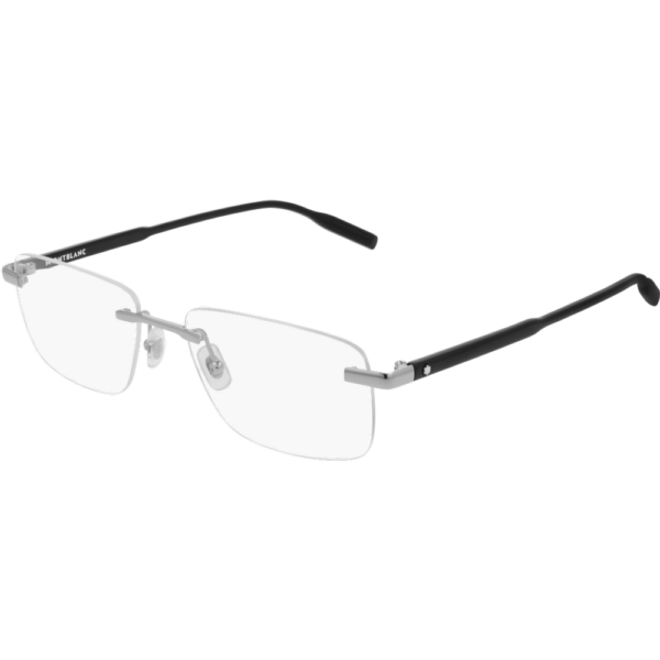 Occhiali vista  Montblanc Mb0088o cod. colore 002 Uomo Squadrata Nero