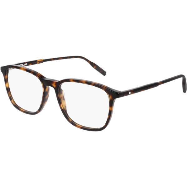 Occhiali vista  Montblanc Mb0085o cod. colore 002 Uomo Squadrata Havana