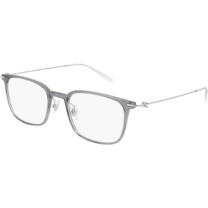 Occhiali vista  Montblanc Mb0100o cod. colore 001 Uomo Squadrata Argento