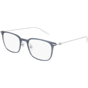 Occhiali vista  Montblanc Mb0100o cod. colore 004 Uomo Squadrata Grigio