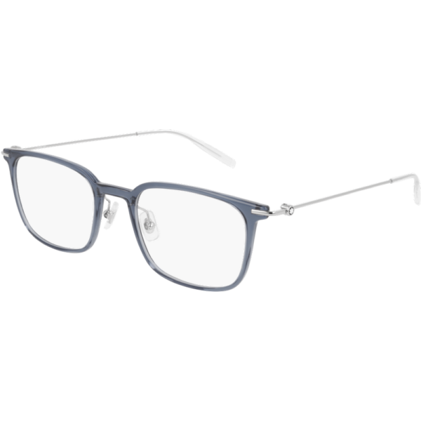 Occhiali vista  Montblanc Mb0100o cod. colore 004 Uomo Squadrata Grigio