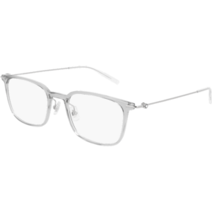 Occhiali vista  Montblanc Mb0100o cod. colore 002 Uomo Squadrata Argento