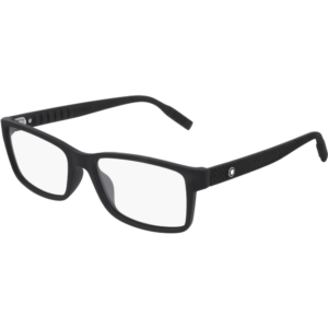 Occhiali vista  Montblanc Mb0066o cod. colore 001 Uomo Squadrata Nero