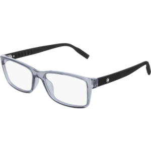 Occhiali vista  Montblanc Mb0066o cod. colore 003 Uomo Squadrata Grigio