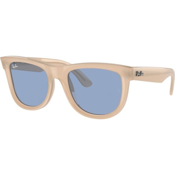 Occhiali da sole  Ray - ban Rbr0502s wayfarer reverse cod. colore 678072 Unisex Squadrata Beige