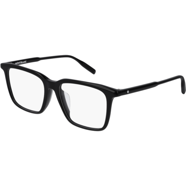 Occhiali vista  Montblanc Mb0011oa cod. colore 001 Uomo Squadrata Nero