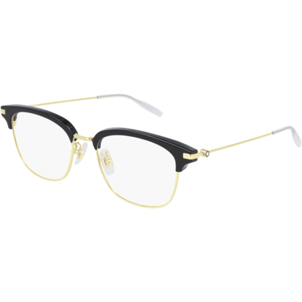 Occhiali vista  Montblanc Mb0141ok cod. colore 002 Uomo Squadrata Oro