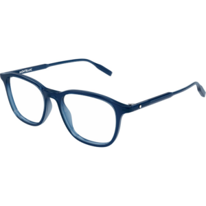 Occhiali vista  Montblanc Mb0085o cod. colore 012 Uomo Squadrata Blu