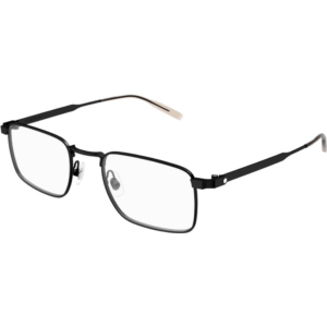 Occhiali vista  Montblanc Mb0231o cod. colore 006 Uomo Squadrata Nero