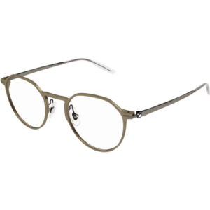 Occhiali vista  Montblanc Mb0233o cod. colore 002 Uomo Geometrica Verde