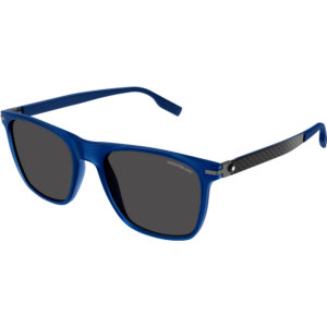 Occhiali da sole  Montblanc Mb0248s cod. colore 002 Uomo Squadrata Blu