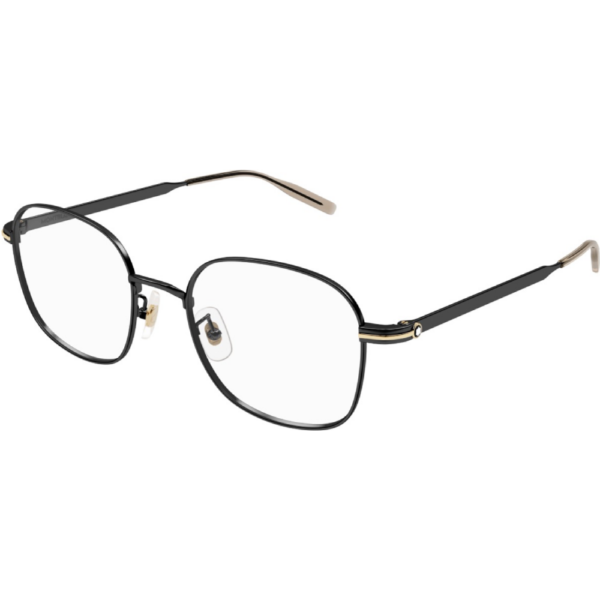 Occhiali vista  Montblanc Mb0238ok cod. colore 002 Uomo Squadrata Nero