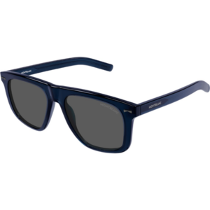 Occhiali da sole  Montblanc Mb0227s cod. colore 003 Uomo Squadrata Blu