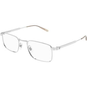 Occhiali vista  Montblanc Mb0231o cod. colore 005 Uomo Squadrata Argento