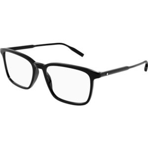 Occhiali vista  Montblanc Mb0197o cod. colore 004 Uomo Squadrata Nero