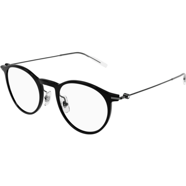 Occhiali vista  Montblanc Mb0099o cod. colore 005 Uomo Panthos Nero