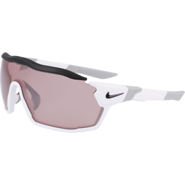 Occhiali da sole  Nike Nike show x rush e dz7369 cod. colore 100 Unisex Maschera Bianco