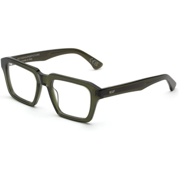 Occhiali vista  Retrosuperfuture 4bz numero 121 cod. colore verde Unisex Squadrata Verde