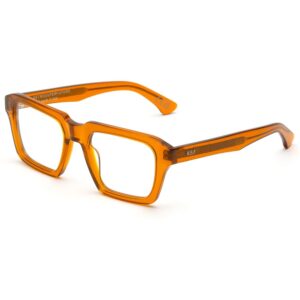 Occhiali vista  Retrosuperfuture Ho7 numero 121 cod. colore orange Unisex Squadrata Arancione