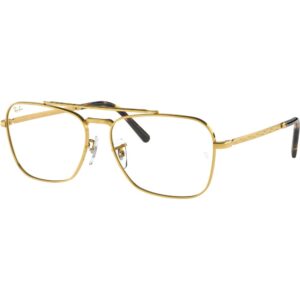 Occhiali vista  Ray - ban Rx3636v new caravan cod. colore 3086 Unisex Squadrata Oro