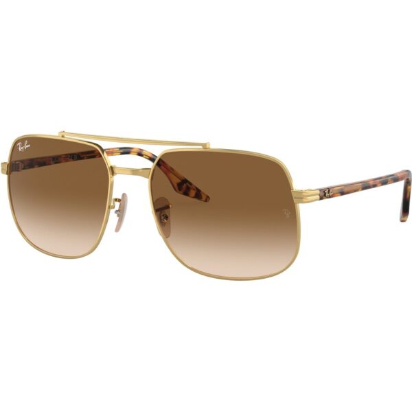 Occhiali da sole  Ray - ban Rb3699  cod. colore 001/51 Unisex Squadrata Oro