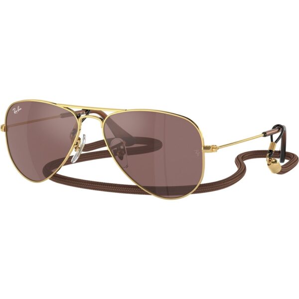 Occhiali da sole  Ray - ban Rj9506s junior aviator cod. colore 223/6g Bambino Pilot Oro