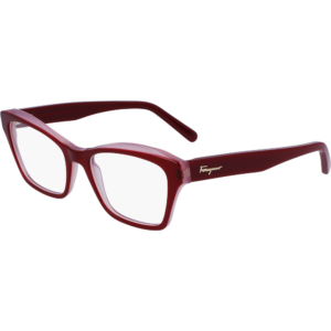 Occhiali vista  Ferragamo Sf2951 cod. colore 614 Donna Squadrata Rosso