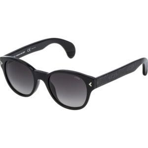 Occhiali da sole  Lozza Sl1913l macho cod. colore 0blk Unisex Rotonda Nero