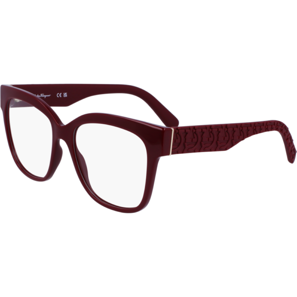 Occhiali vista  Ferragamo Sf2956e cod. colore 601 Donna Squadrata Rosso