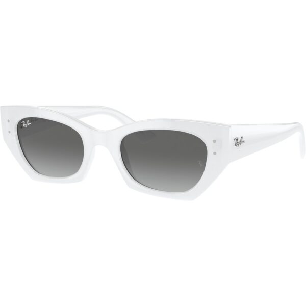 Occhiali da sole  Ray - ban Rb4430 zena cod. colore 675911 Unisex Geometrica Bianco