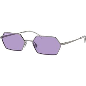 Occhiali da sole  Ray - ban Rb3728 yevi cod. colore 004/1a Unisex Geometrica Grigio