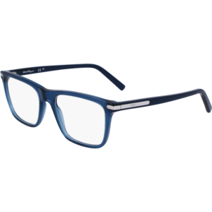 Occhiali vista  Ferragamo Sf2959 cod. colore 414 Uomo Squadrata Blu