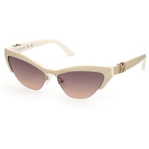 Occhiali da sole  Guess by marciano Gm00006 cod. colore 25f Donna Cat eye Avorio