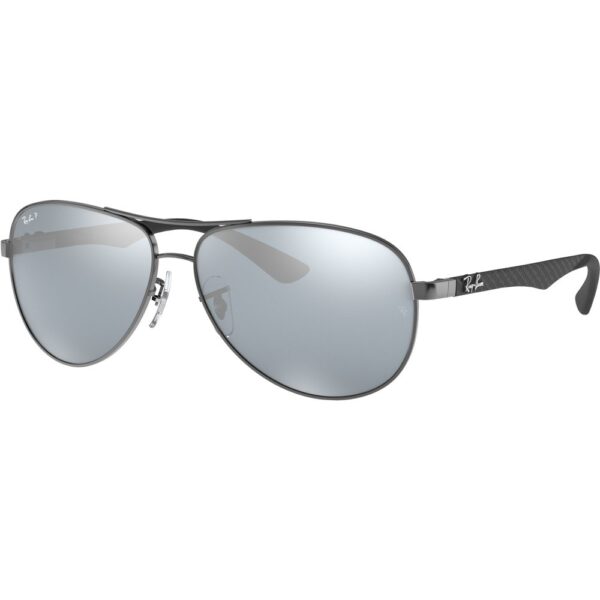 Occhiali da sole  Ray - ban Rb8313 carbon fibre cod. colore 004/k6 Uomo Pilot Grigio