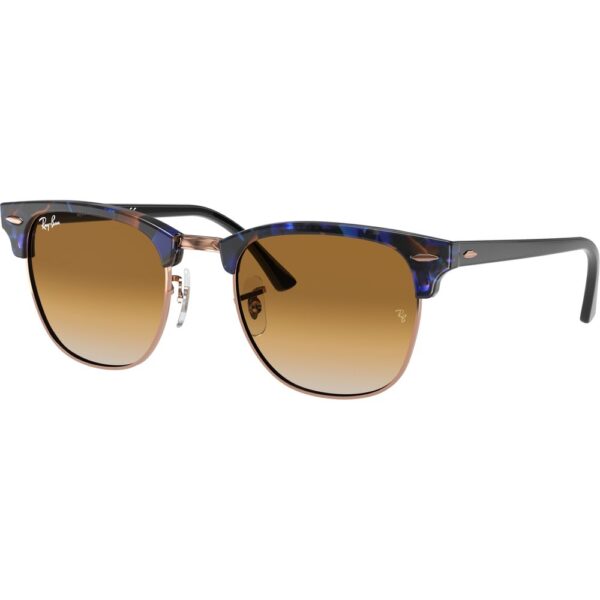 Occhiali da sole  Ray - ban Rb3016 clubmaster cod. colore 125651 Unisex Squadrata Marrone