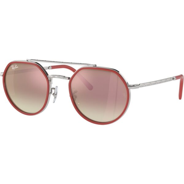 Occhiali da sole  Ray - ban Rb3765  cod. colore 003/7o Unisex Geometrica Argento