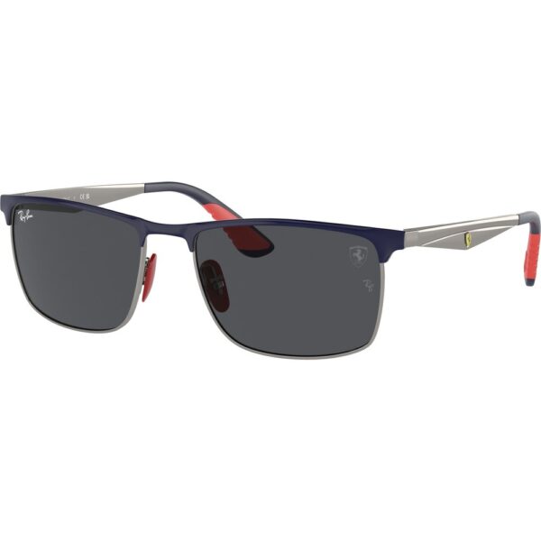 Occhiali da sole  Ray - ban Rb3726m  cod. colore f08687 Unisex Squadrata Blu