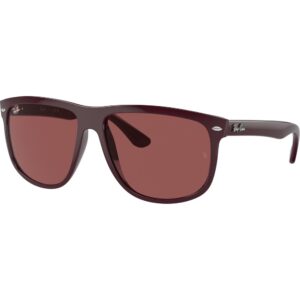 Occhiali da sole  Ray - ban Rb4147 boyfriend cod. colore 671869 Uomo Squadrata Rosso