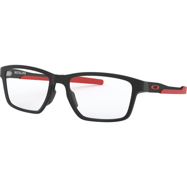 Occhiali vista  Oakley Ox8153 metalink cod. colore 815306 Uomo Squadrata Nero