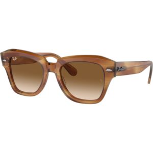 Occhiali da sole  Ray - ban Rb2186 state street cod. colore 140351 Unisex Squadrata Tartaruga