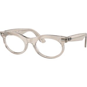 Occhiali da sole  Ray - ban Rb2242 wayfarer oval cod. colore 1383gg Unisex Rotonda Grigio