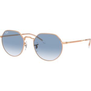 Occhiali da sole  Ray - ban Rb3565 jack cod. colore 92023f Unisex Geometrica Oro