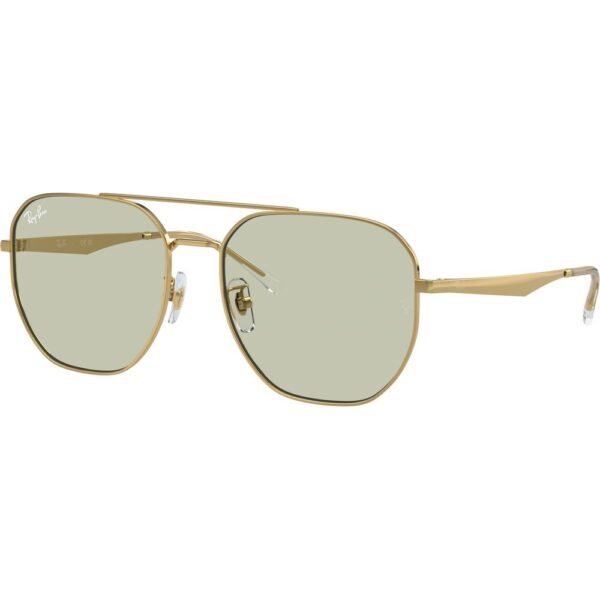 Occhiali da sole  Ray - ban Rb3724d  cod. colore 001/2 Unisex Geometrica Oro